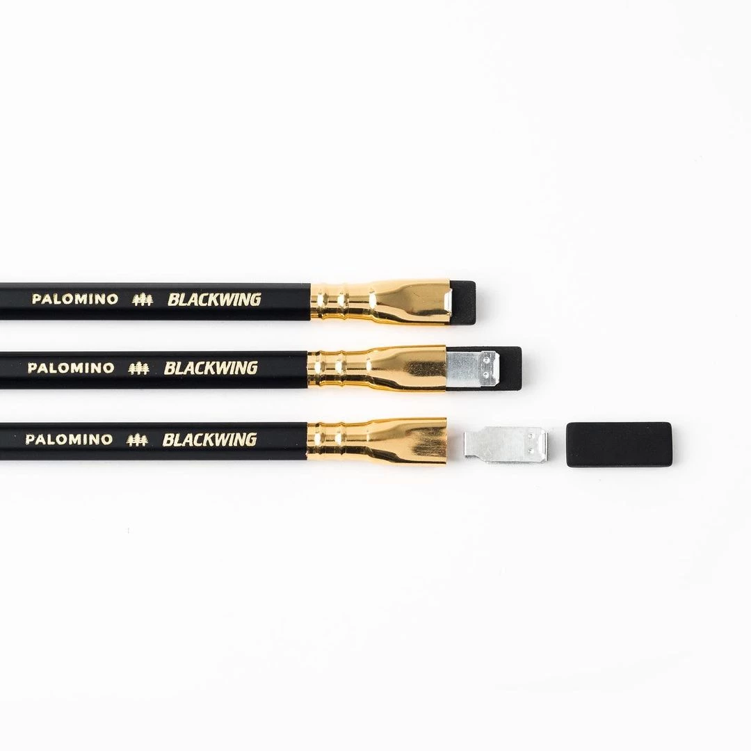 Palomino Blackwing Workspace Replacement Eraser 10pk – White • Black • Pink 2 Palomino Blackwing Workspace Replacement Eraser 10pk – White • Black • Pink