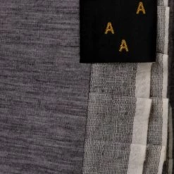 AAA Design Baby Merino Blanket – Grey/Black