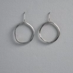 Amy Iddles Jeweller Wardrobe Meandering Loop Earrings