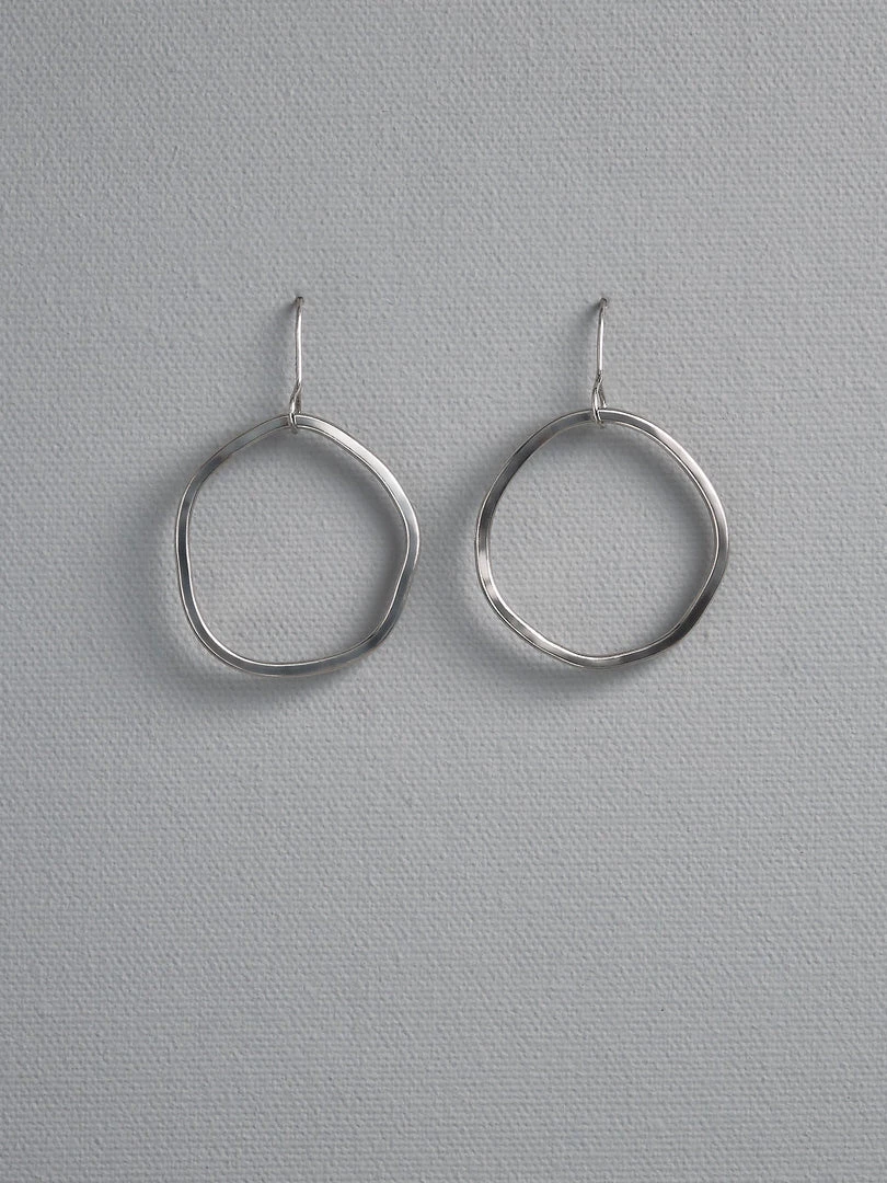Amy Iddles Jeweller Wardrobe Meandering Loop Earrings 1 Amy Iddles Jeweller Wardrobe Meandering Loop Earrings
