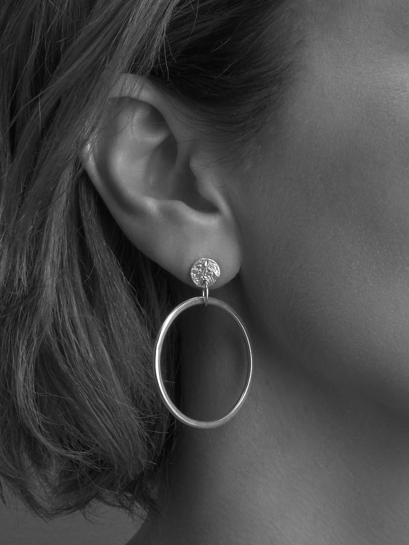 Amy Iddles Jeweller Ripple Loop Earrings Wardrobe 2 Amy Iddles Jeweller Ripple Loop Earrings Wardrobe
