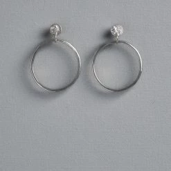 Amy Iddles Jeweller Ripple Loop Earrings Wardrobe