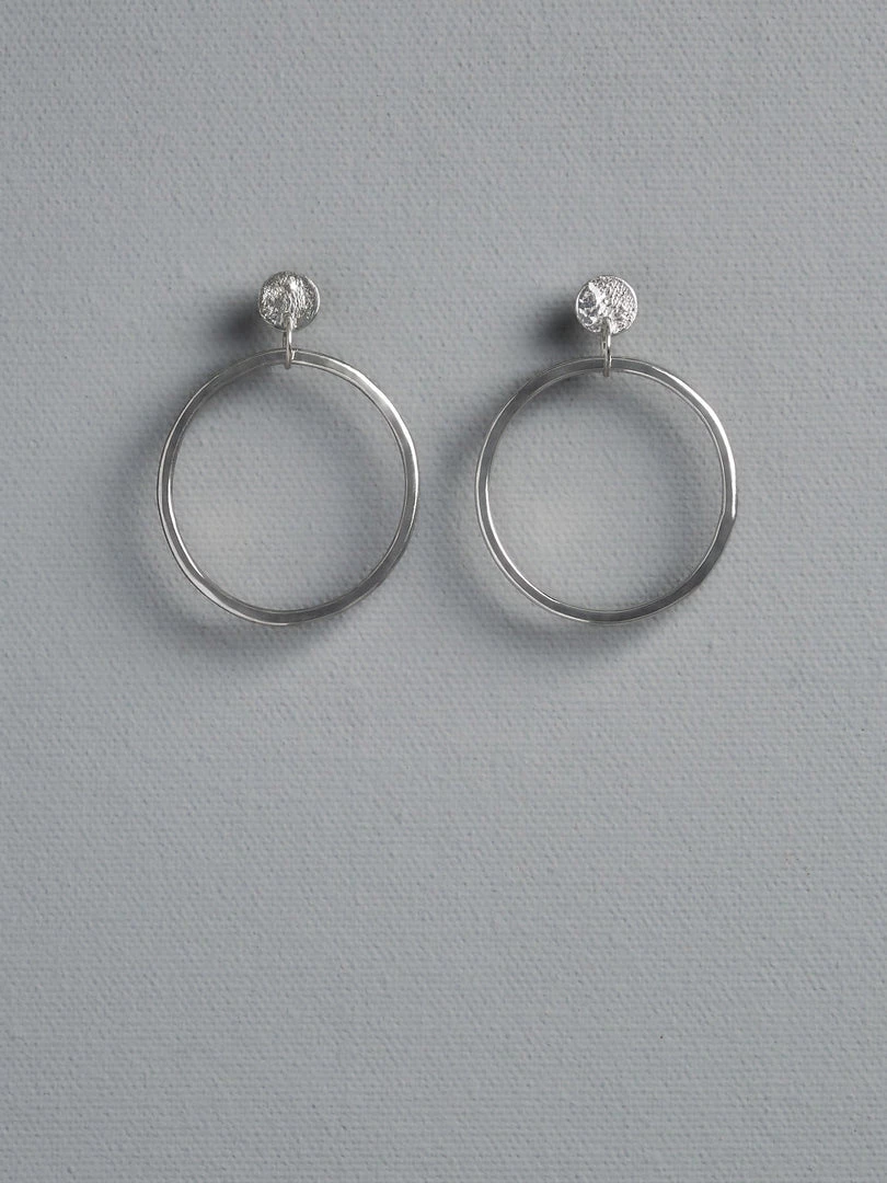 Amy Iddles Jeweller Ripple Loop Earrings Wardrobe 1 Amy Iddles Jeweller Ripple Loop Earrings Wardrobe