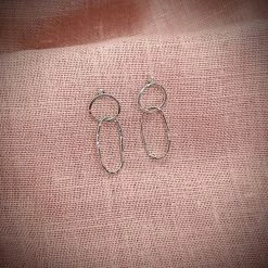 Amy Iddles Jeweller Textured Swing Studs