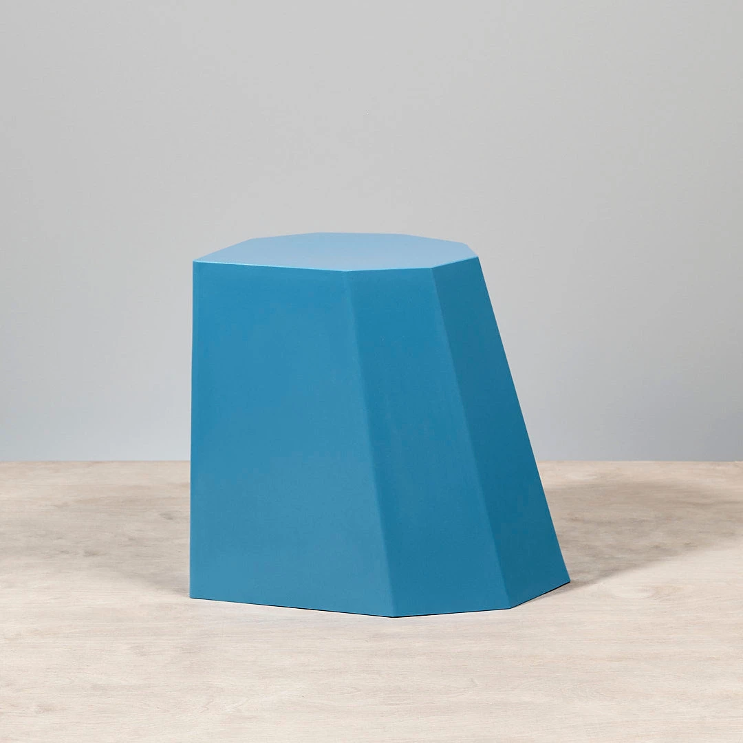 Martino Gamper Arnoldino Stool – Boat Blue 3 Martino Gamper Arnoldino Stool – Boat Blue