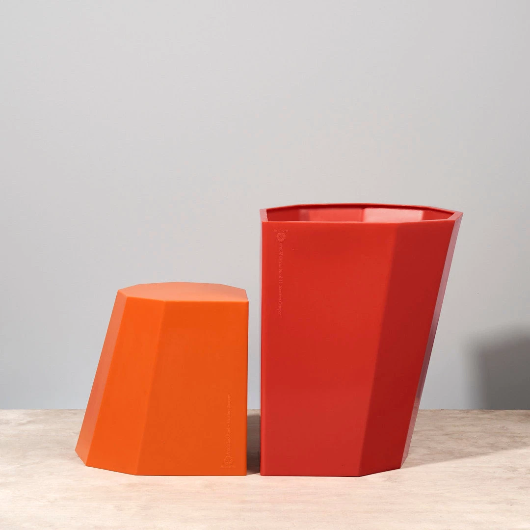 Martino Gamper Arnoldino Stool – Red 2 Martino Gamper Arnoldino Stool – Red