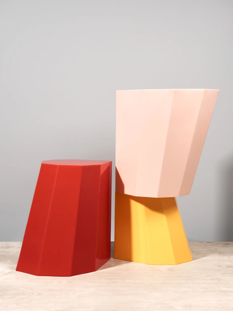 Martino Gamper Arnoldino Stool – Red 4 Martino Gamper Arnoldino Stool – Red