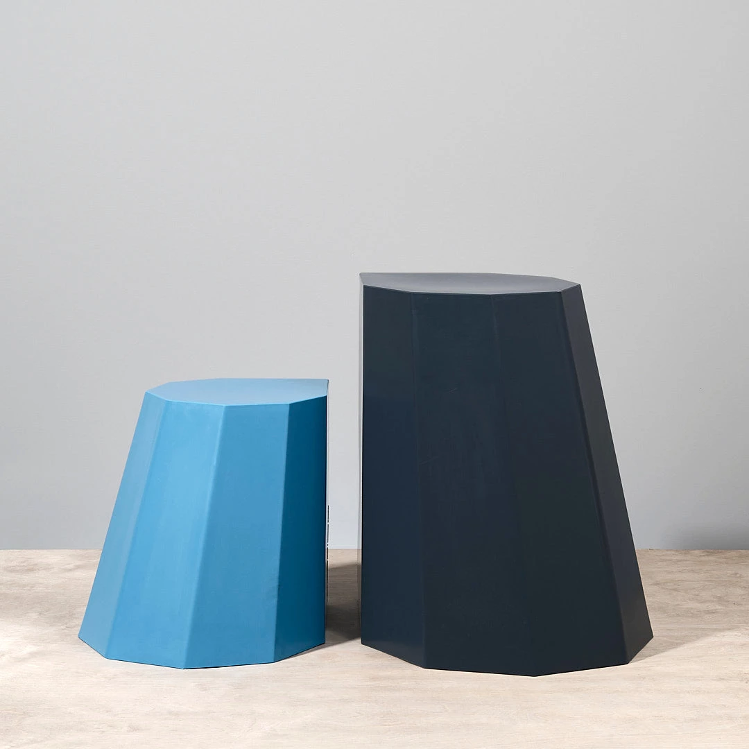 Martino Gamper Arnold Circus Stool – Boat Blue 3 Martino Gamper Arnold Circus Stool – Boat Blue