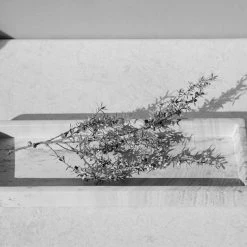 Asili Long Soapstone Tray – Malachite