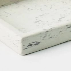 Asili Long Soapstone Tray – Malachite