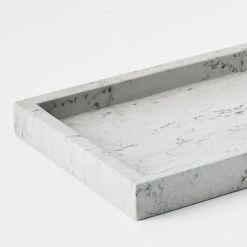 Asili Long Soapstone Tray – Malachite