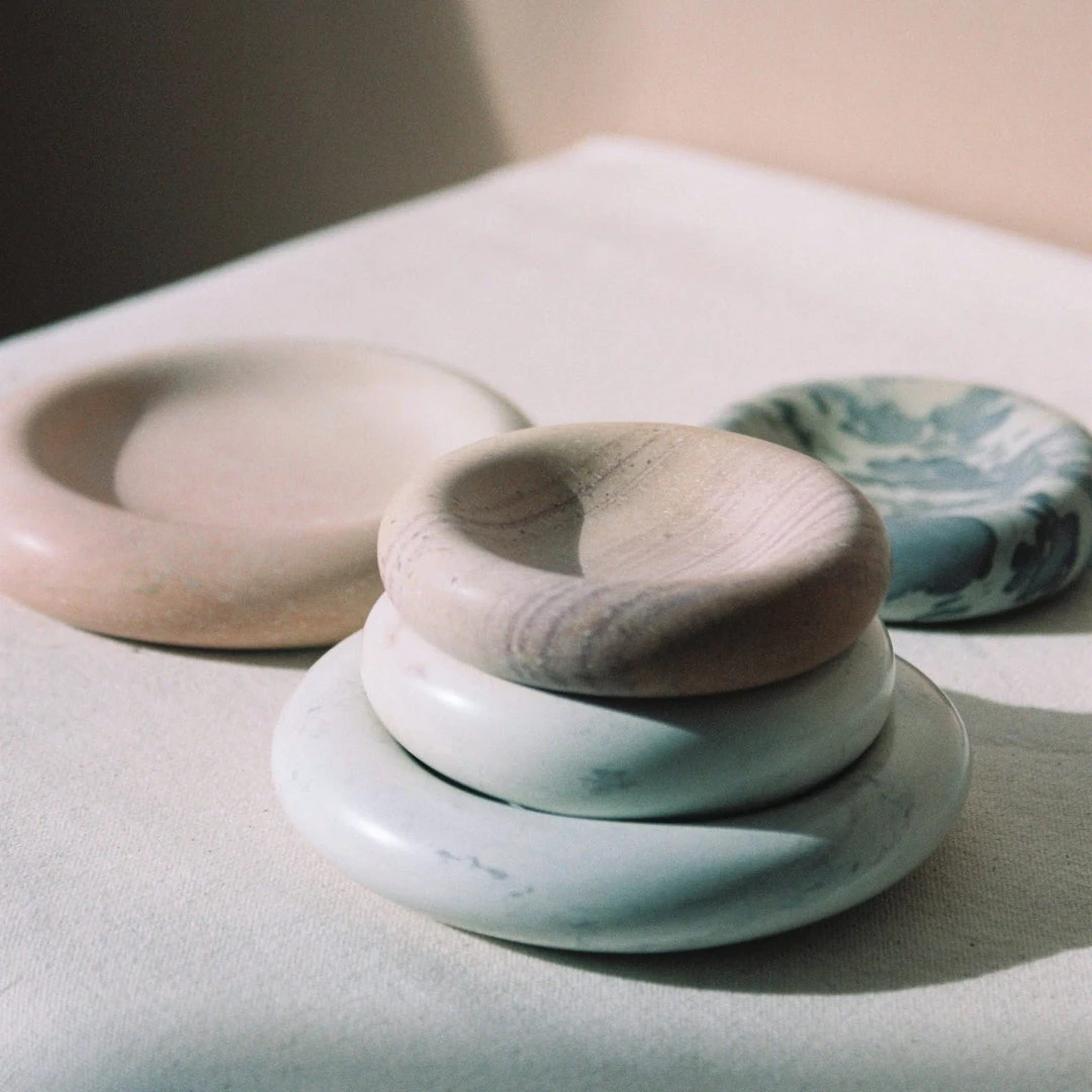 Asili Living Stacker Round Tray – Pink 4 Asili Living Stacker Round Tray – Pink