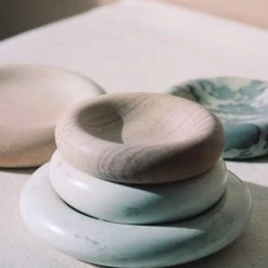 Asili Stacker Round Tray – White Living