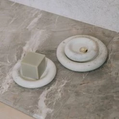 Asili Stacker Round Tray – Malachite