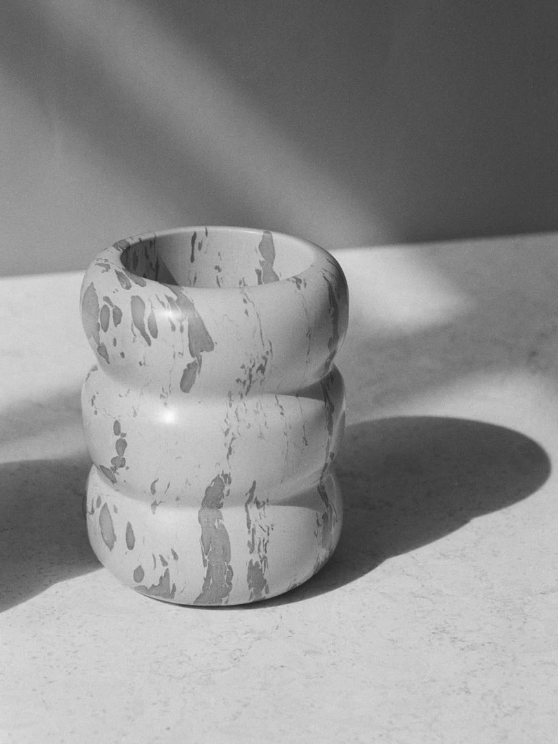 Asili Living Roll Vessel – Malachite 3 Asili Living Roll Vessel – Malachite