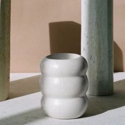 Asili Roll Vessel – White