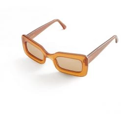 Auór Wardrobe Franca Sunglasses – Walnut
