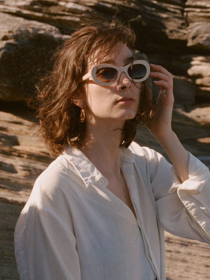 Auór Wardrobe Paloma Sunglasses – Bone 1 Auór Wardrobe Paloma Sunglasses – Bone