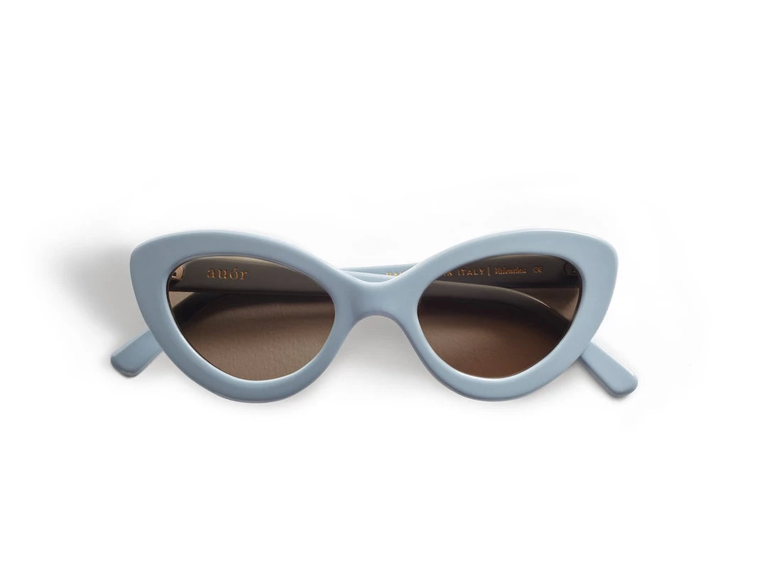 Auór Wardrobe Valentina Sunglasses – French Blue 2 Auór Wardrobe Valentina Sunglasses – French Blue