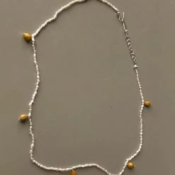 Avara Studio Kōwhai Seed Pearl Necklace Wardrobe