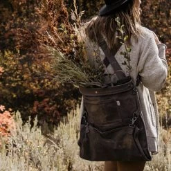 Barebones Gifts For Her Gathering Bag – Waxed Canvas