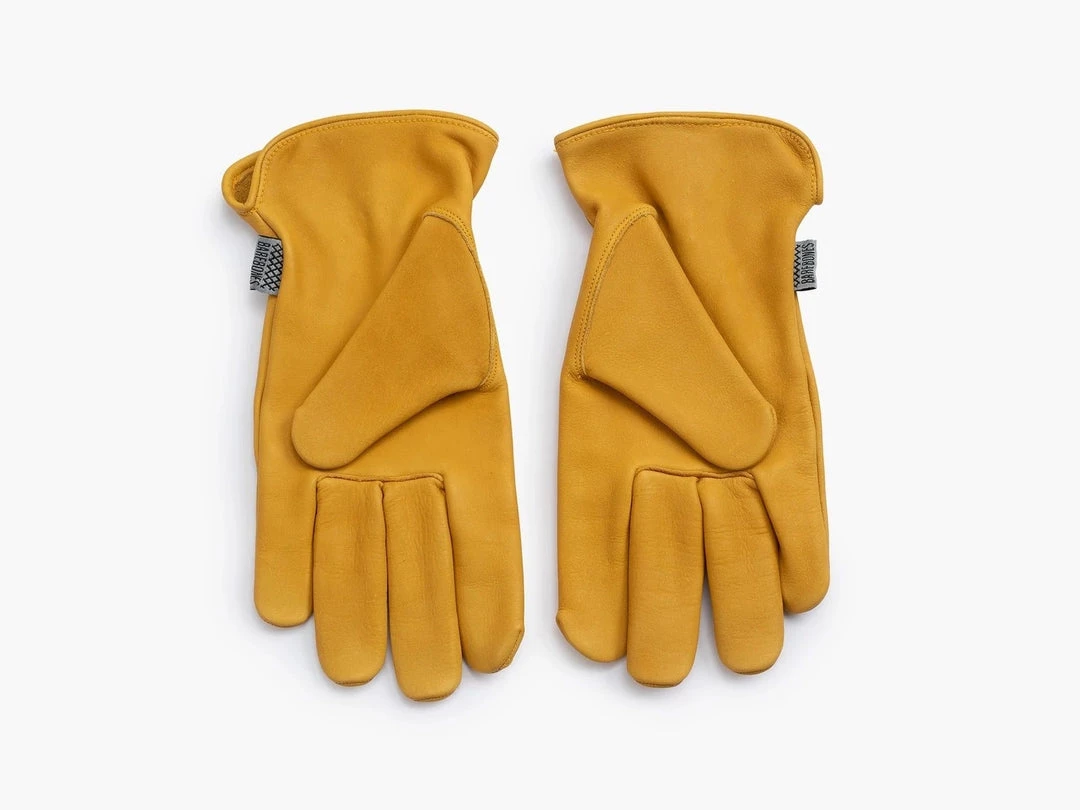 Barebones Classic Work Gloves – Natural Yellow (S/M) 4 Barebones Classic Work Gloves – Natural Yellow (S/M)