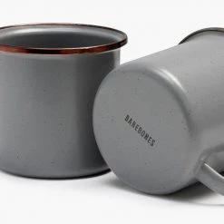 Barebones Enamel Mug – Slate Grey (Set Of 2) Kitchen+Table 12 Barebones Enamel Mug – Slate Grey (Set Of 2) Kitchen+Table