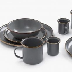 Barebones Enamel Mug – Slate Grey (Set Of 2) Kitchen+Table 14 Barebones Enamel Mug – Slate Grey (Set Of 2) Kitchen+Table