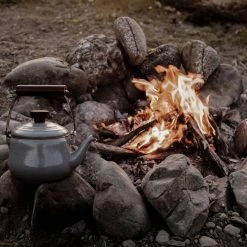 Barebones Enamel Teapot – Slate Grey $50—$100 10 Barebones Enamel Teapot – Slate Grey $50—$100