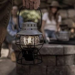 Barebones Railroad Lantern – Slate Grey Gifts For Her