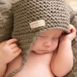 Weebits Hand Knitted Chunky Knit Hat - Mushroom Baby+Child 11 Weebits Hand Knitted Chunky Knit Hat - Mushroom Baby+Child