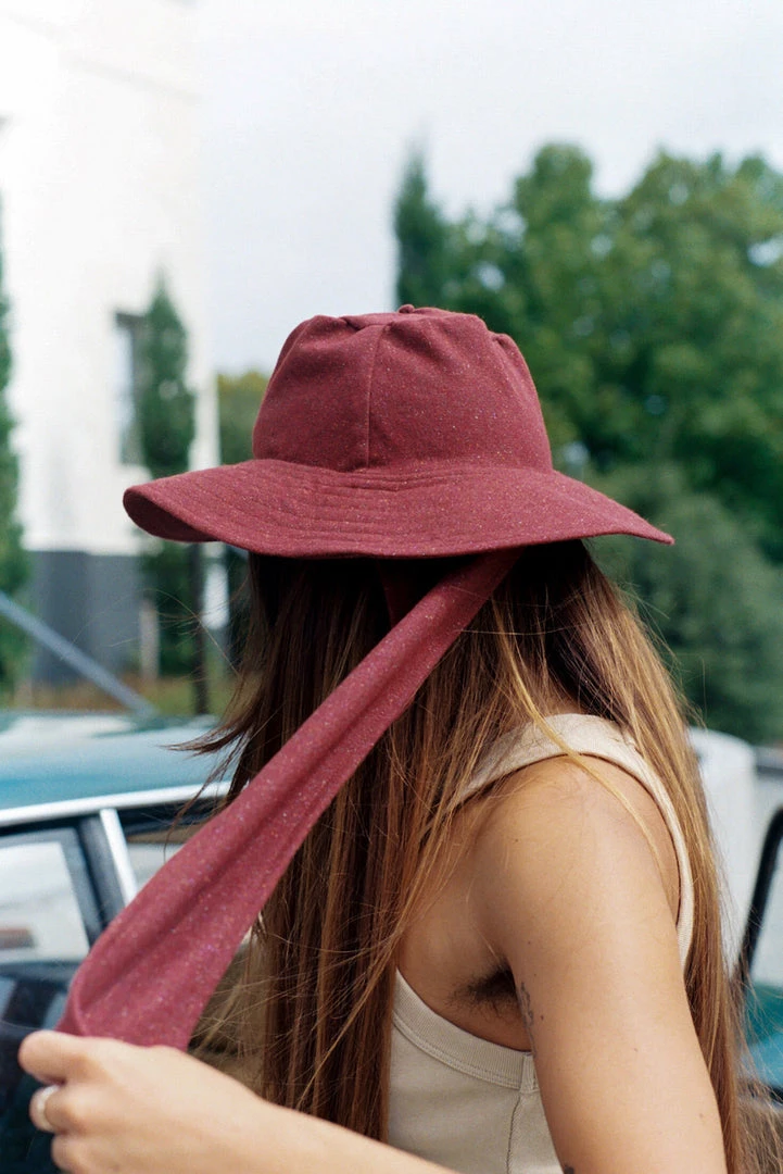 Companion Classic Brim With Wide Ties – Speckle Wardrobe 2 Companion Classic Brim With Wide Ties – Speckle Wardrobe