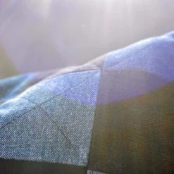 Companion Quilted Cushion – Denim