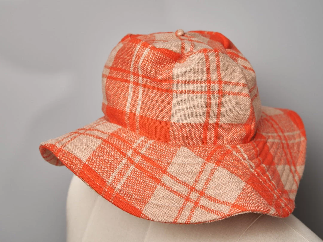 Companion Classic Brim – Red & Oat Check Wardrobe 5 Companion Classic Brim – Red & Oat Check Wardrobe