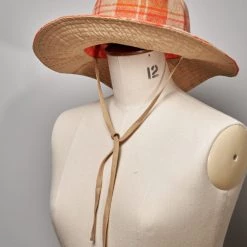 Companion Classic Brim With Ties – Red & Oat Check Wardrobe 10 Companion Classic Brim With Ties – Red & Oat Check Wardrobe