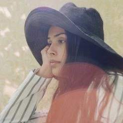 Companion Wardrobe Broad Brim – Charcoal & Check 6 Companion Wardrobe Broad Brim – Charcoal & Check