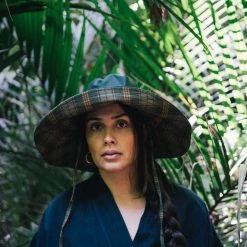 Companion Broad Brim – Pine & Check Wardrobe 5 Companion Broad Brim – Pine & Check Wardrobe