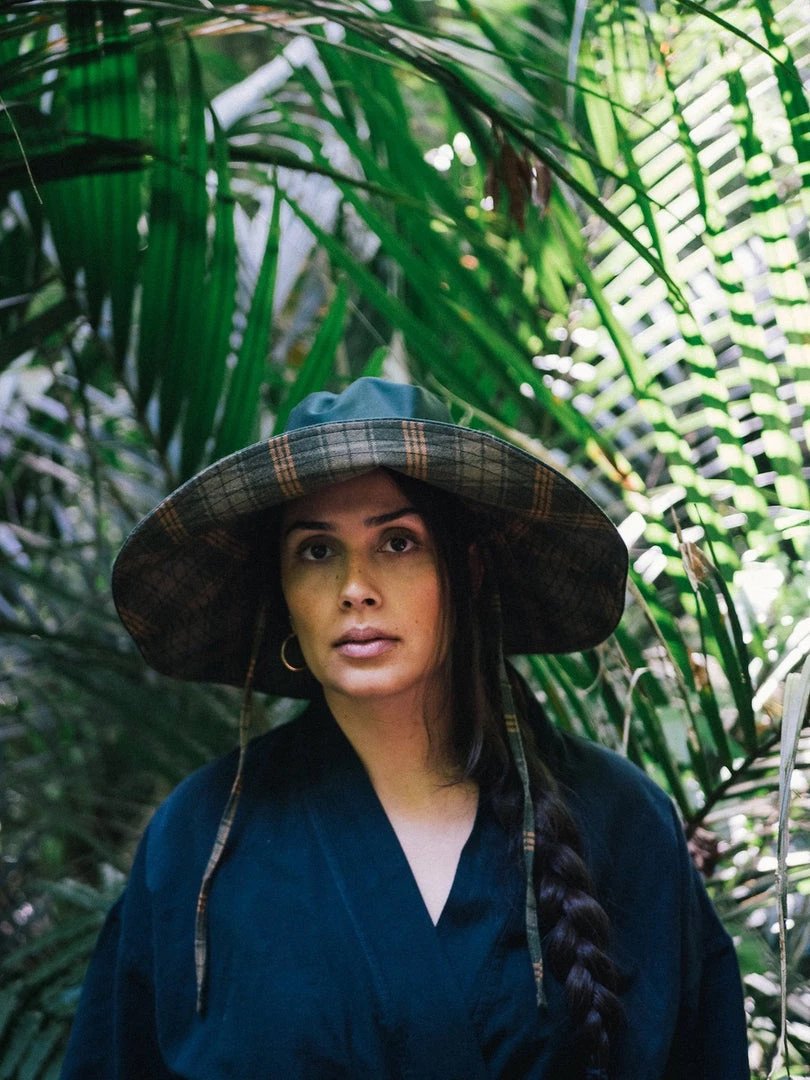 Companion Broad Brim – Pine & Check Wardrobe 3 Companion Broad Brim – Pine & Check Wardrobe