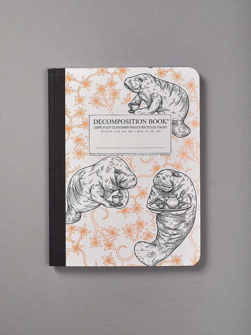 Decomposition Recycled Notebook – Large/Ruled (Manatea) 1 Decomposition Recycled Notebook – Large/Ruled (Manatea)