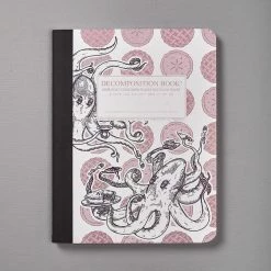 Decomposition Recycled Notebook – Large/Ruled (Octopie) Workspace