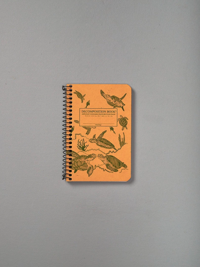 Decomposition Recycled Notebook – Pocket Sized/Ruled (Sea Turtles) 1 Decomposition Recycled Notebook – Pocket Sized/Ruled (Sea Turtles)