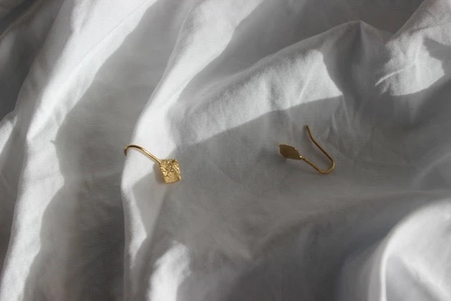 EMBR Jewellery Nebular Hook Studs – Gold 3 EMBR Jewellery Nebular Hook Studs – Gold
