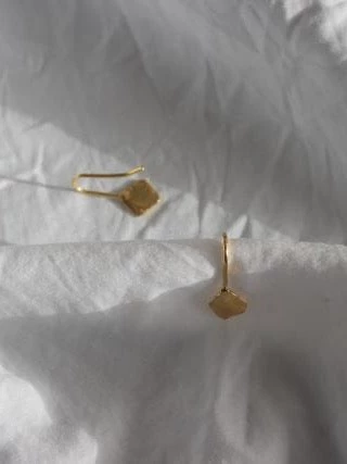 EMBR Jewellery Nebular Hook Studs – Gold 1 EMBR Jewellery Nebular Hook Studs – Gold