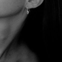 EMBR Jewellery Nebular Hook Studs – Silver