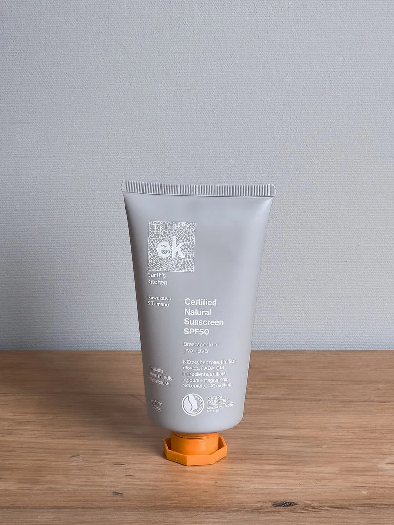 Earth's Kitchen Natural Sunscreen – Kawakawa & Tamanu SPF50+ Bathroom 1 Earth's Kitchen Natural Sunscreen – Kawakawa & Tamanu SPF50+ Bathroom