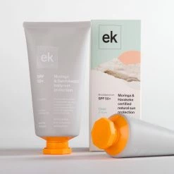 Earth's Kitchen Natural Sunscreen – 'Sensitive Skin & Babies' Moringa & Harakeke SPF50+ Bathroom