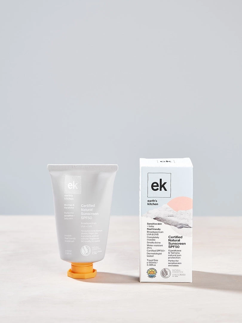 Earth's Kitchen Natural Sunscreen 100πβ β 'Sensitive Skin & Babies' Moringa & Harakeke SPF50+ Bathroom 1 Earth's Kitchen Natural Sunscreen 100πβ β 'Sensitive Skin & Babies' Moringa & Harakeke SPF50+ Bathroom