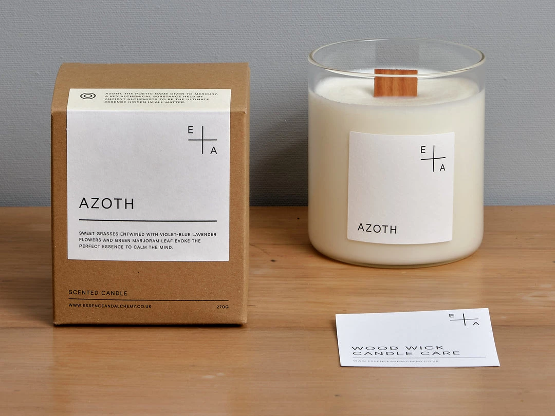 Essence + Alchemy Living Beaker Candle - Azoth 2 Essence + Alchemy Living Beaker Candle - Azoth