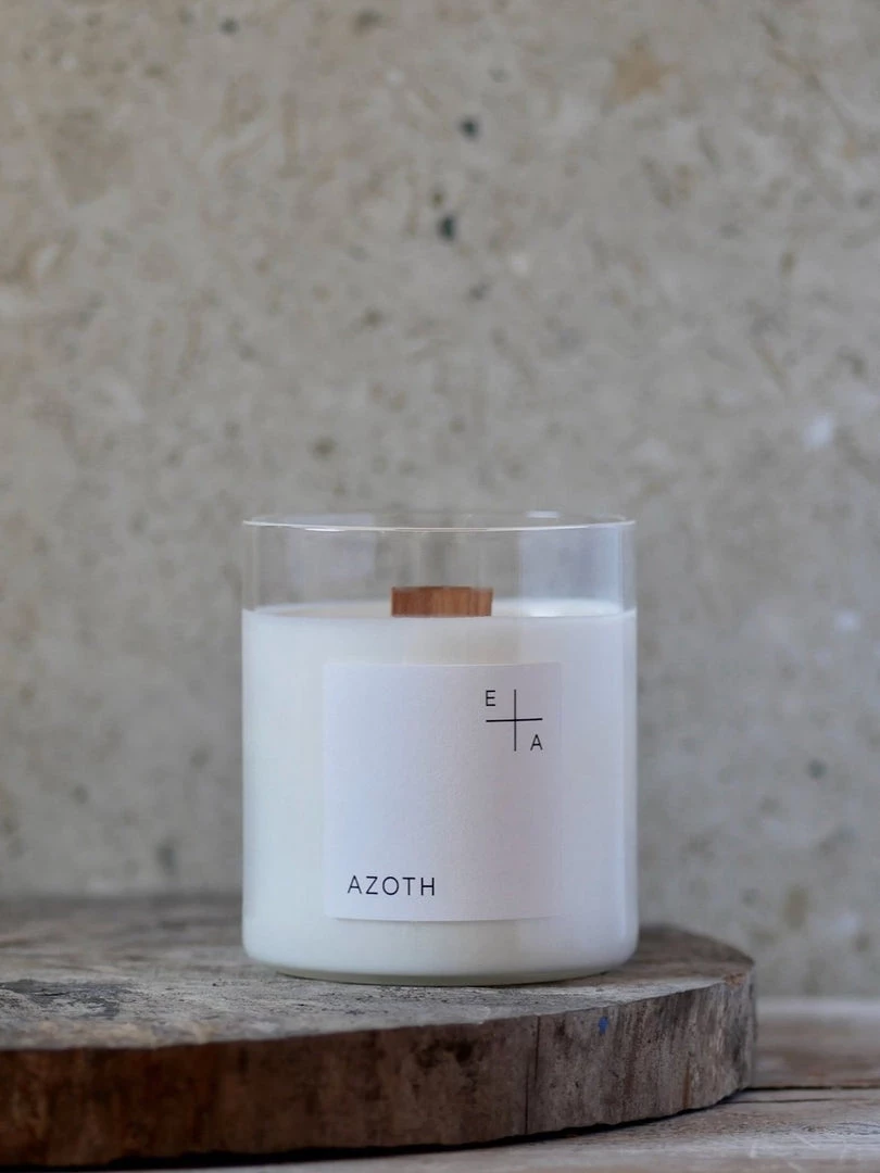 Essence + Alchemy Living Beaker Candle - Azoth 3 Essence + Alchemy Living Beaker Candle - Azoth