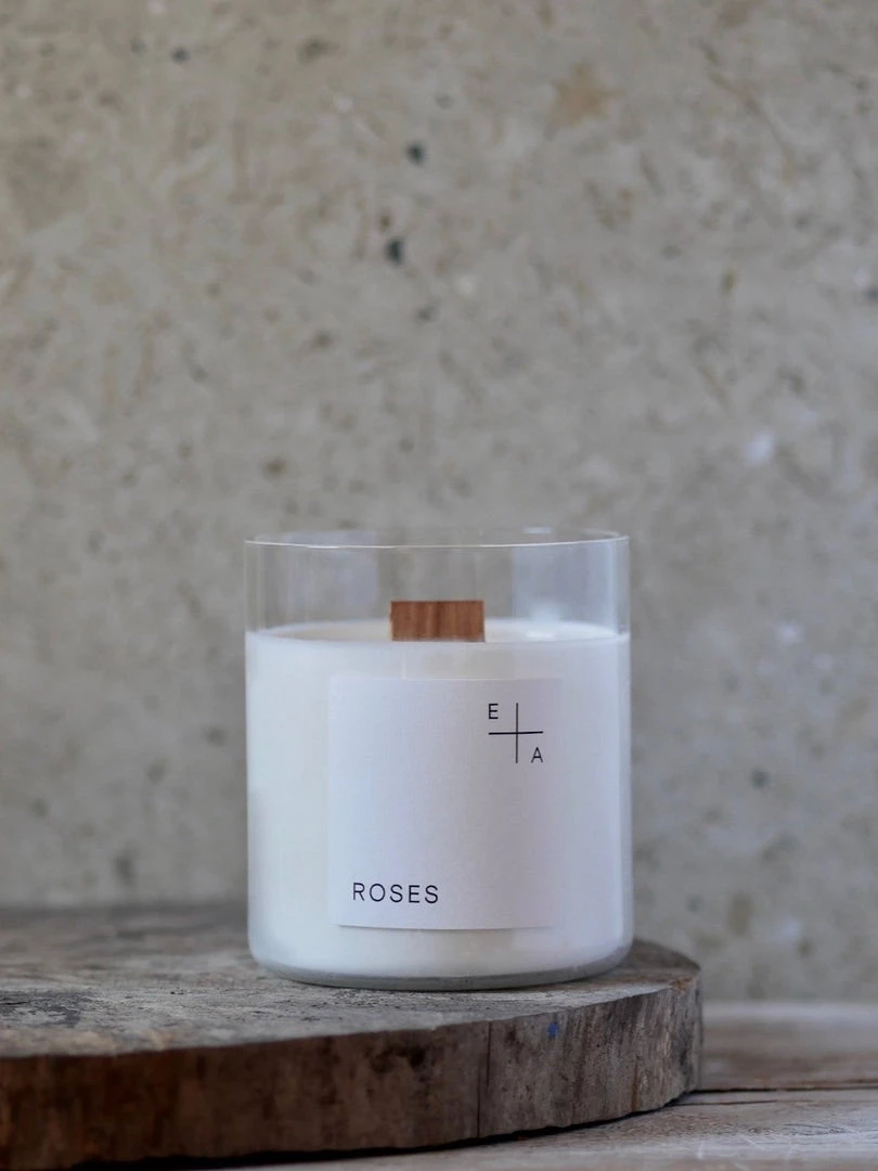 Essence + Alchemy Living Beaker Candle - Roses 3 Essence + Alchemy Living Beaker Candle - Roses